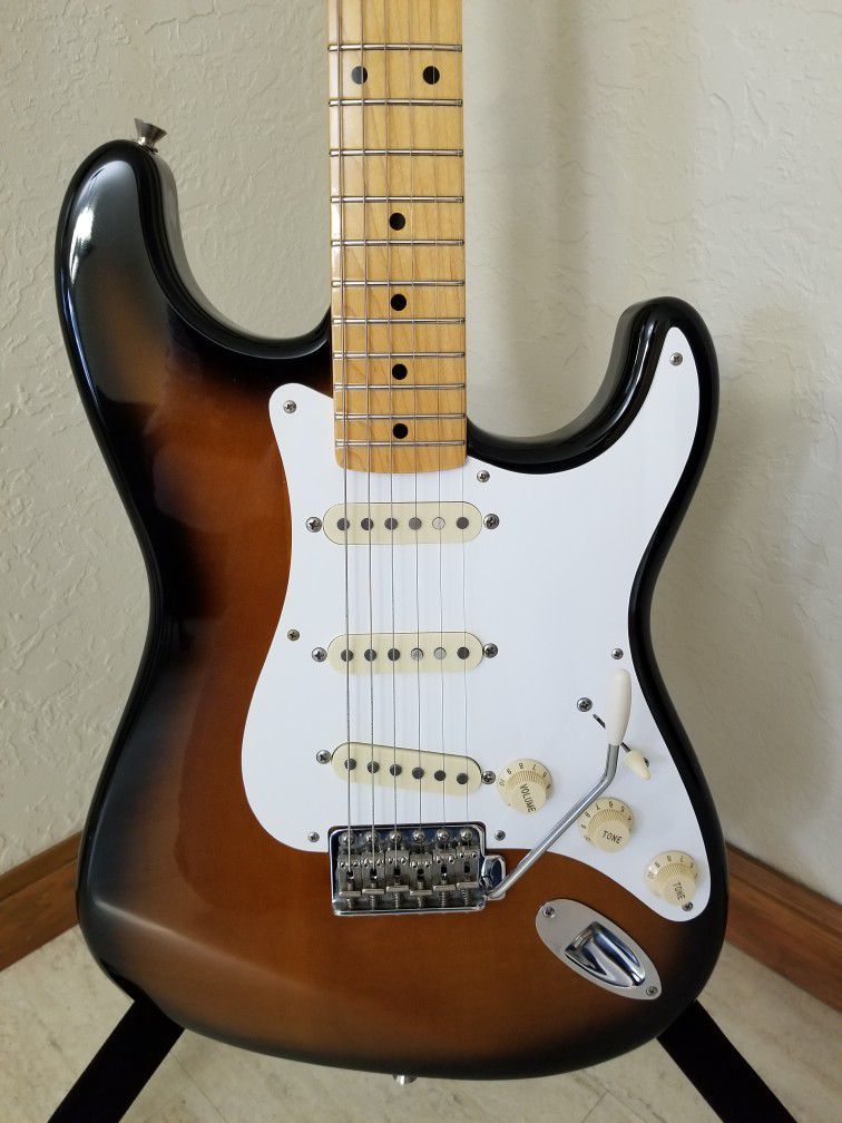1997 Fender ST-54 Japan '54 Stratocaster Reissue - Sunburst - Trades?