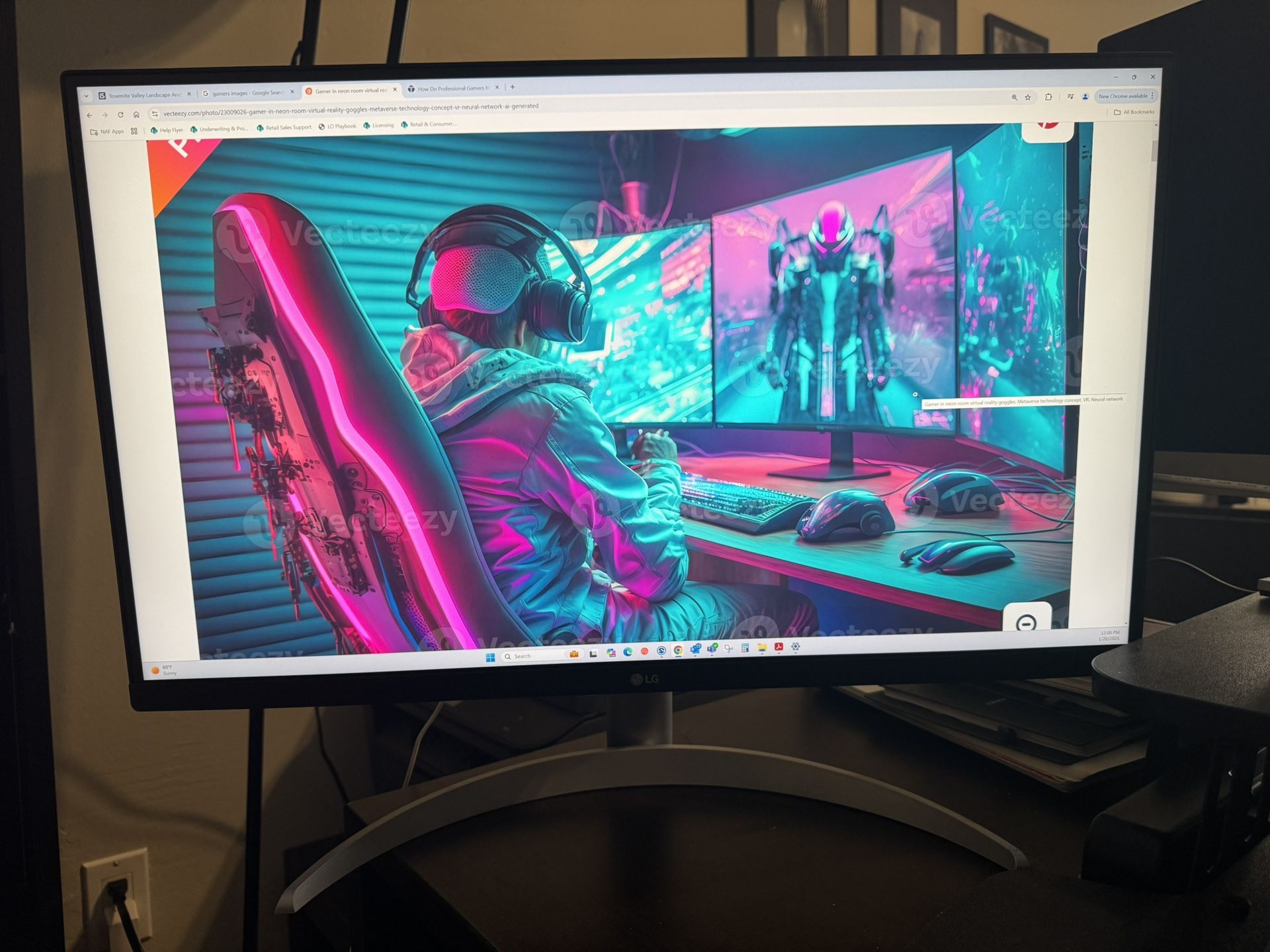 LG Monitor Computer Screen