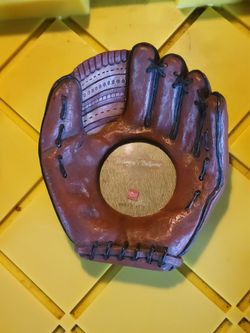 Yesterday's Ballgame Baseball Glove Photo Frame