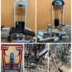 Gym Equipment, Olympic Weight Plate Bench, Chest, Smith Machines Home Leg Press Dumbbell Rack Power Squat Curl Extension Bar 