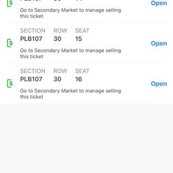 Sf giants Tickets 