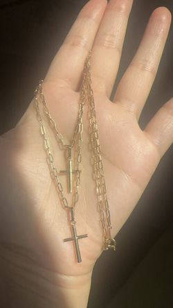 18 K good Corst Dabble Chins 