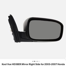 2003 2004 2005 2006 2007 HONDA Passenger Side Mirror