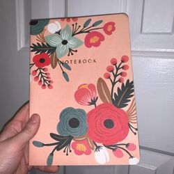 NEW Pink Floral Notebook!🌸