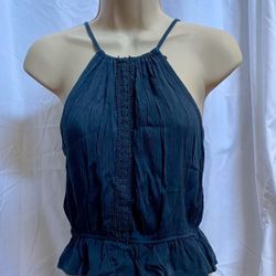 Hippie Rose String Halter Top-Women’s Medium Clothes-Brand New