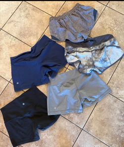 Lululemon shorts size 8 each