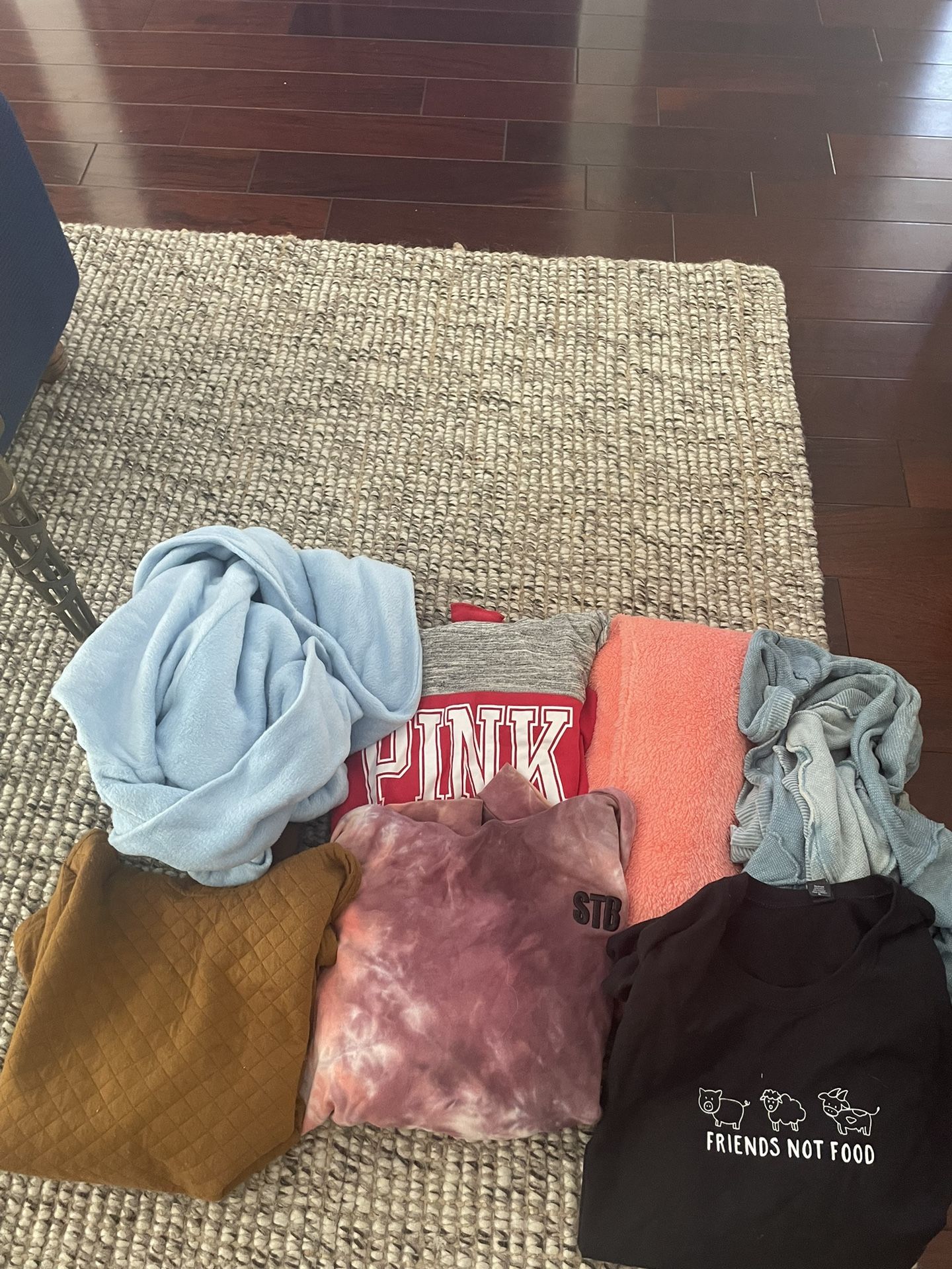 Sweatshirt And Jacket Bundle Of Clothing