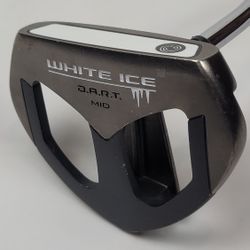Odyssey White Ice DART Mid Long Belly Putter Steel Shaft RH Right Handed