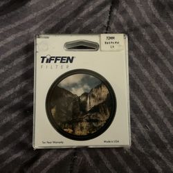 Tiffen 72mm black pro-mist 1/4 filter