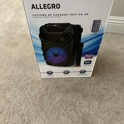 Brand New Karaoke Machine Singsation
