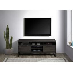 47 in. DARK ESPRESSO TV Stand Mueble Estante para Tele