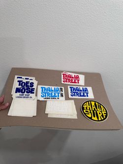 Vintage Surf stickers