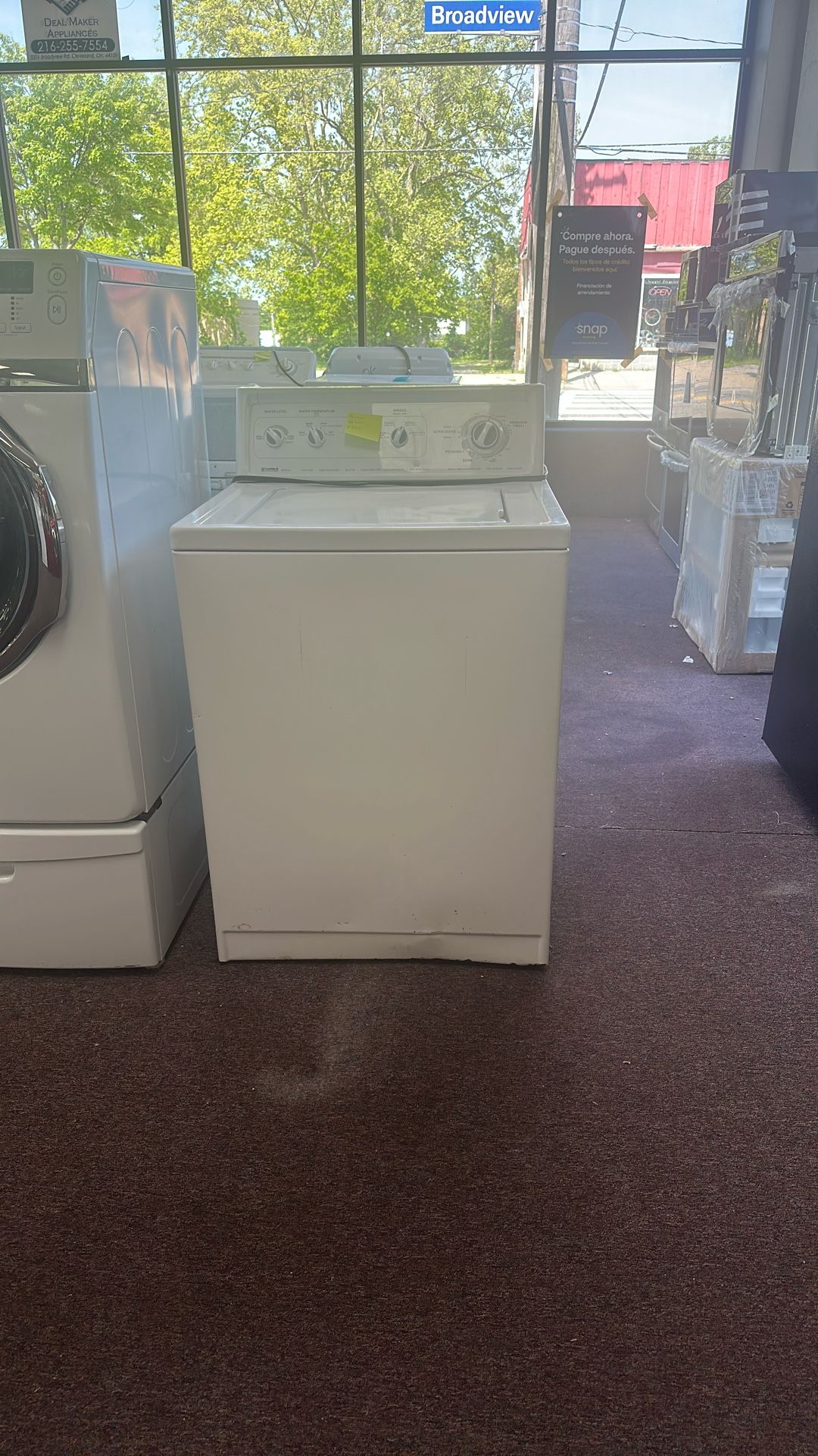 Kenmore Washer 3 Month Warranty