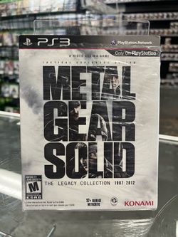 Metal Gear Solid The Legacy Collection - PS3