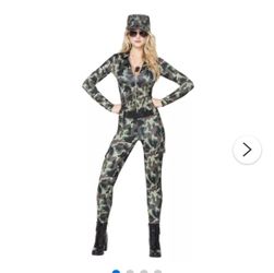Adult Camo Catsuit Costume