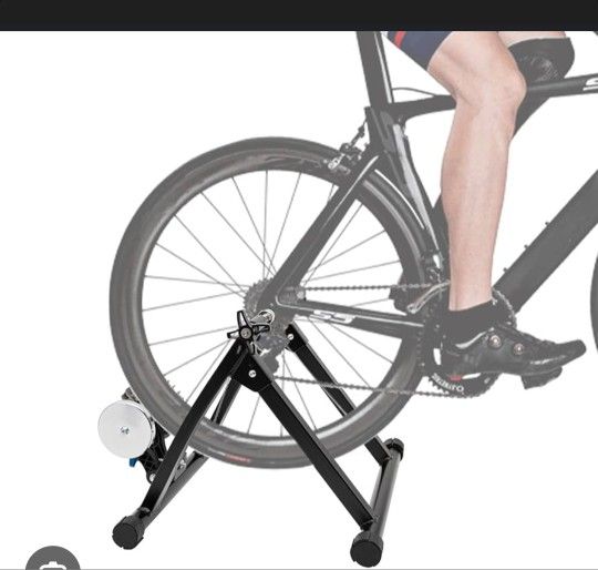 Indoor Bike Trainer Stand - Turbo Trainer for Mountain & Road Bicycles