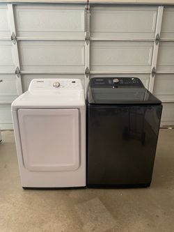 Samsung washer and gas dryer