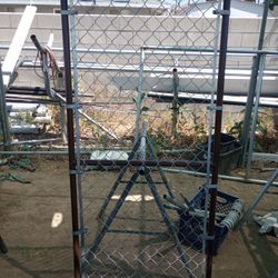 Chain Link gate, 6'x 33"