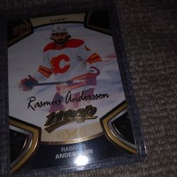 2020 2021mvp Upper Deck Golden Autograph Rasmus Andersson