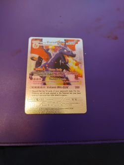 Shining Charizard Gx Silver Foil Collectors Card 