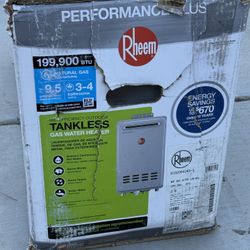 Performance Plus 9.5 GPM Smart Non-Condensing Outdoor Natural Gas Tankless Water Heater