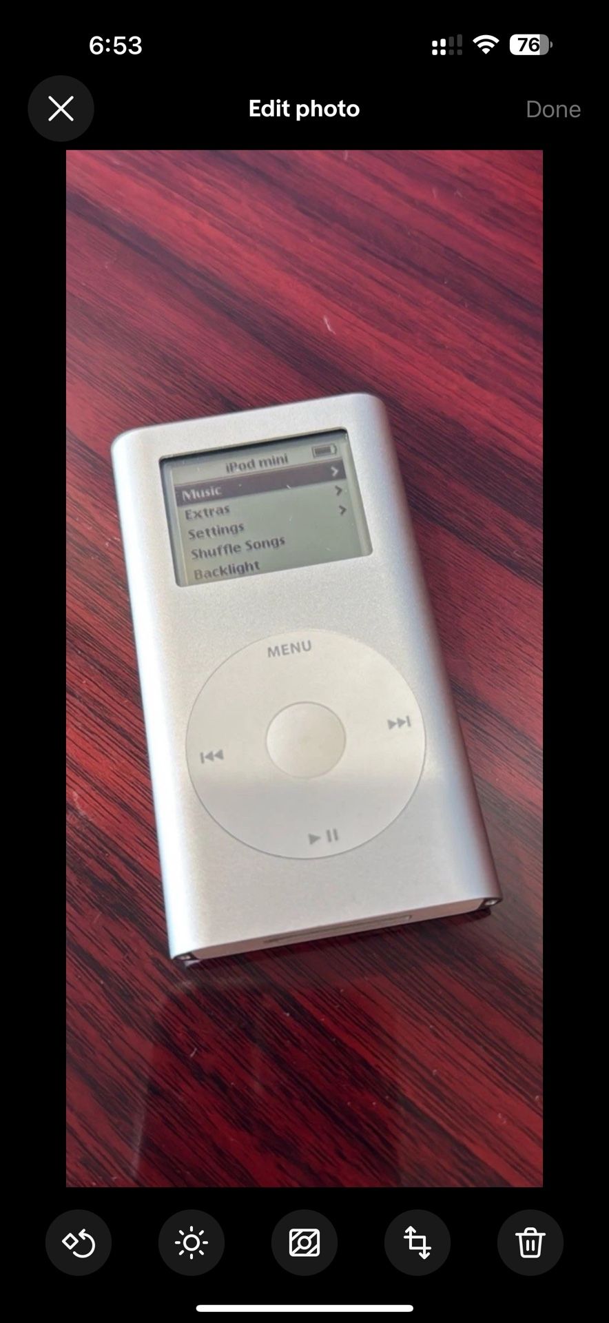 Vintage iPod Mini A1051—EXCELLENT Condition! — Bundled with Charger