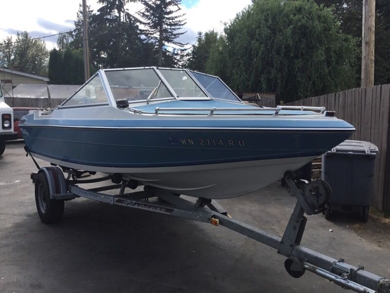 1988 Bluewater 16' boat