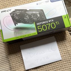 NEW PNY 5070TI GPU