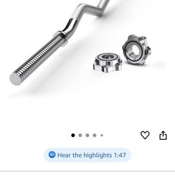 ExtreSpo Store 47" EZ Curl Bar
