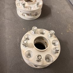 H&R TRACK+ DRM Wheel Spacer Pair, Silver, 20mm (5x120, 14x1.5, Bore: 64.1), w/ Studs,