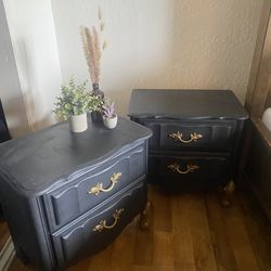 Two nightstands / night stand / dresser for sale