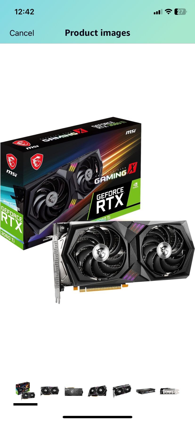 MSI 3060ti