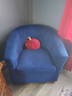 Blue chairs
