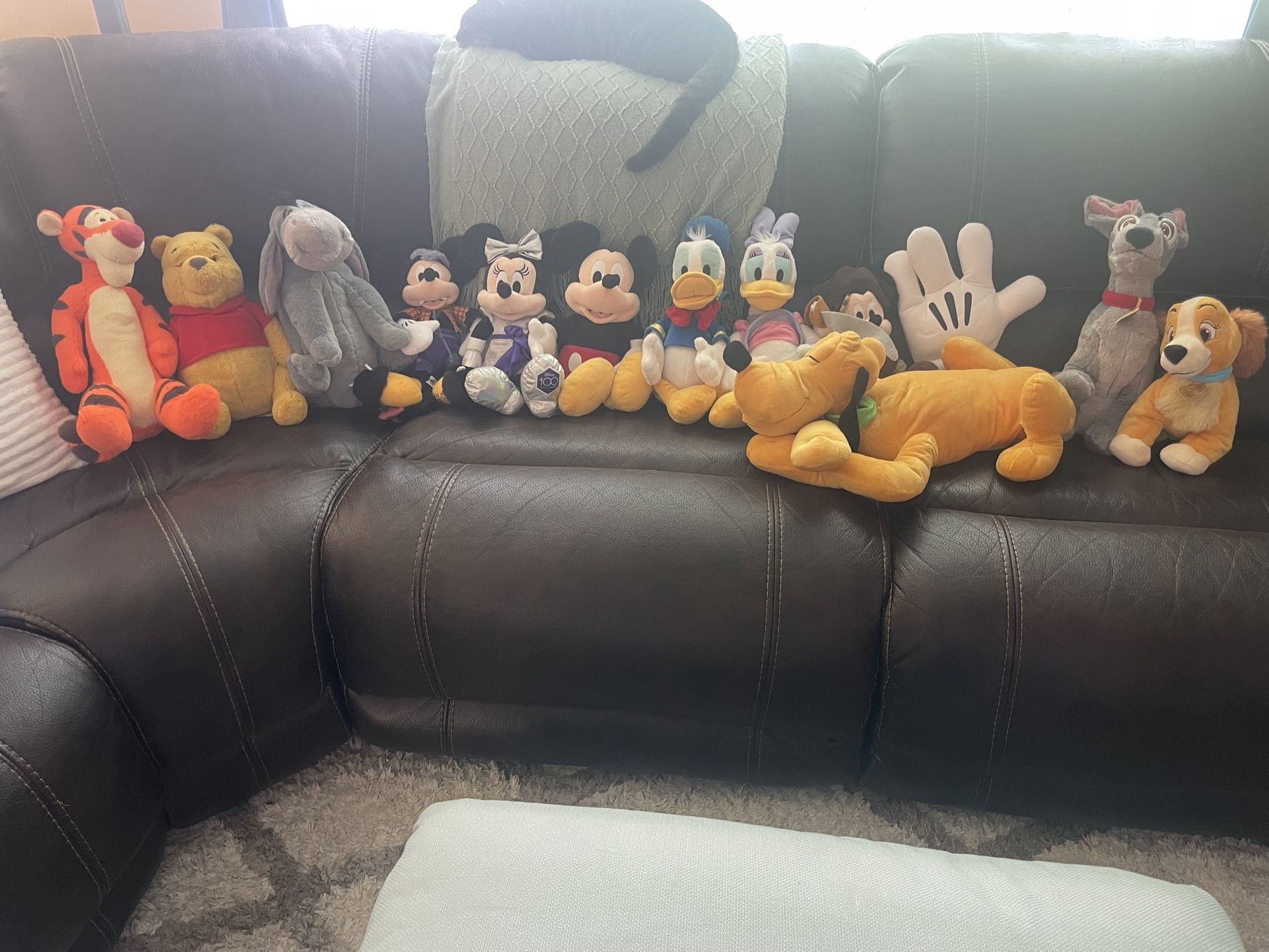 Disney plush toy collection
