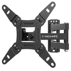 Full Motion TV Wall Mount with Swivel,Extension and Tilt for Most 13-42 inch LED LCD Flat Screen TVs & Monitors, Holds up to 44 lbs,Max VESA 200x200mm