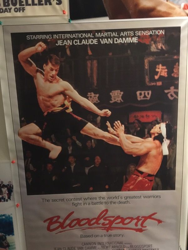 Bloodsport movie poster