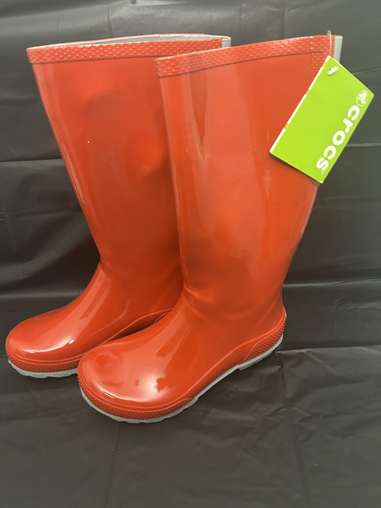 Crocs Rainboots  Size 8 (New)