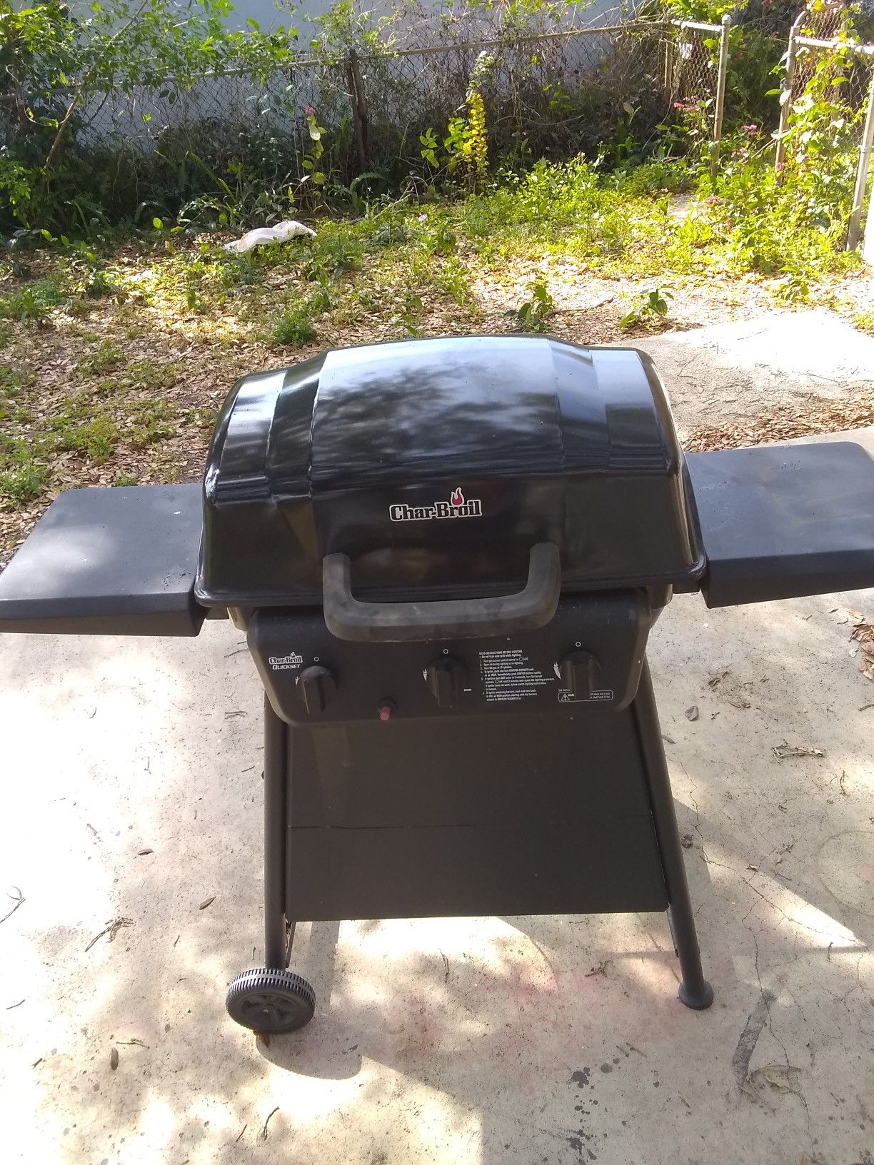 3 burner propane grill
