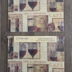 Glass Cutting Boards - NEW