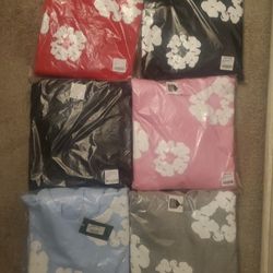 New Denim Tears Hoodie Size L