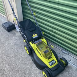 Free Weedeater W Lawnmower Purchase . Ryobi 18v 16inch Mower W 4ah Battery And Charger . Free Weedeater New 