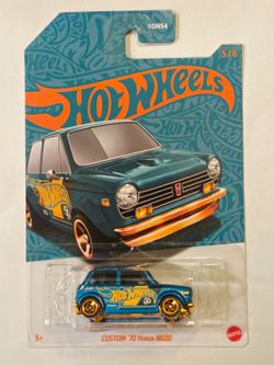 HOT WHEELS . 56TH ANNIVERSARY . 1970 CUSTOM HONDA N600 .