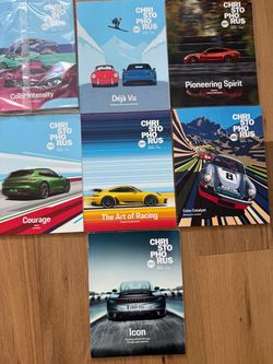 7x Porsche Christophorus Magazines