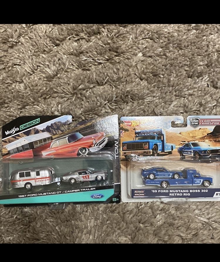 Bundle (2) 1:64 Team Transport/tow & go