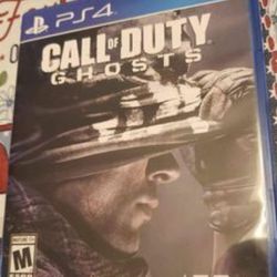 Call Of Duty Ghosts PS4 Game
