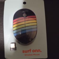 onn. Wireless Mouse with 5 Buttons and Scroll Wheel, 2.4 GHz with USB Nano Receiver