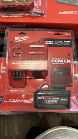 Milwaukee battery and charger