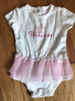 Princes tutu onesie