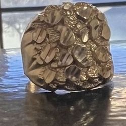 14k Nugget Ring Size 8.5