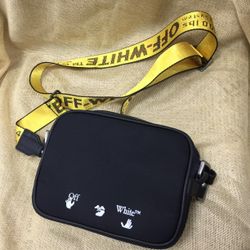 Off-White - Logo Nylon Crossbody Bag